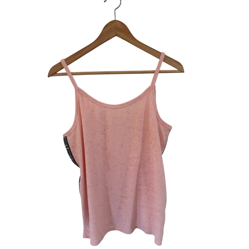 Juicy Couture Pink Terry Cloth Cami Sleepwear Size L